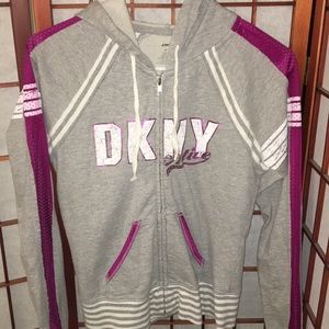 DKNY ACTIVE ZIP UP